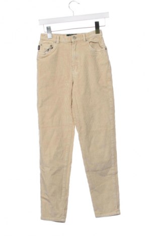 Pantaloni de velvet de femei Ralph Lauren, Mărime XS, Culoare Bej, Preț 182,99 Lei