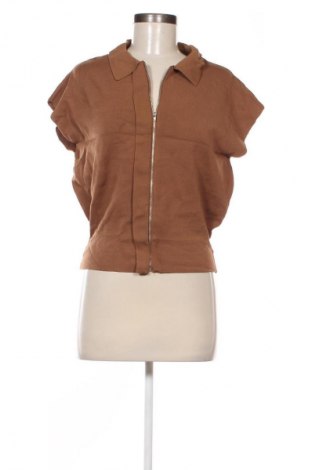 Vestă de femei SANS & SANS, Mărime S, Culoare Maro, Preț 214,99 Lei