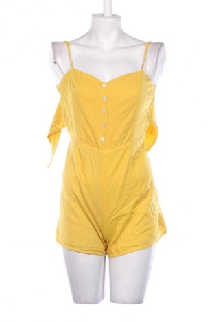 Kurzer Damenoverall Bershka, Größe M, Farbe Gelb, Preis € 17,99