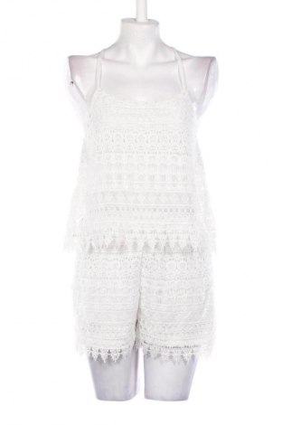 Kurzer Damenoverall Clockhouse, Größe M, Farbe Weiß, Preis € 13,99