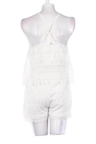 Kurzer Damenoverall Clockhouse, Größe M, Farbe Weiß, Preis € 13,99