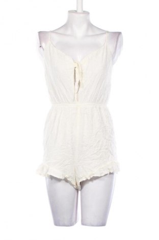Women's short jumpsuit H&M Divided, Μέγεθος S, Χρώμα Εκρού, Τιμή 8,99 €