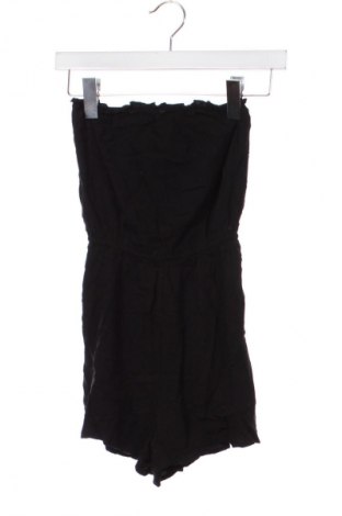 Kurzer Damenoverall H&M Divided, Größe XXS, Farbe Schwarz, Preis € 11,99