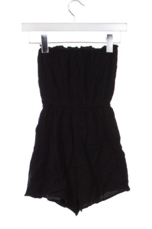 Kurzer Damenoverall H&M Divided, Größe XXS, Farbe Schwarz, Preis € 11,99
