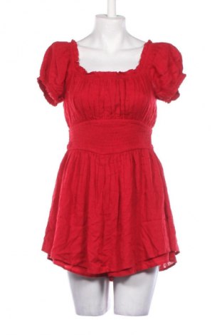Women's short jumpsuit Hollister, Μέγεθος L, Χρώμα Κόκκινο, Τιμή 24,49 €
