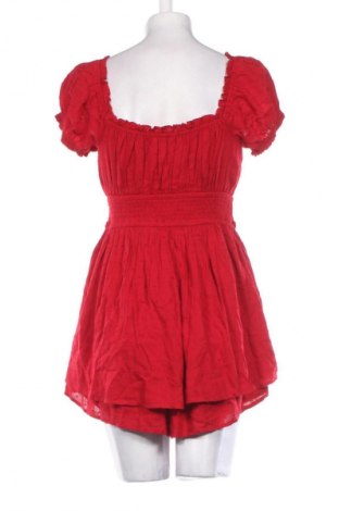 Women's short jumpsuit Hollister, Μέγεθος L, Χρώμα Κόκκινο, Τιμή 24,49 €
