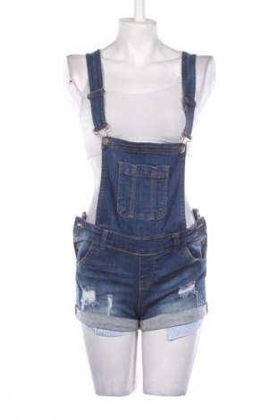 Women's short jumpsuit Wax Jean, Μέγεθος S, Χρώμα Μπλέ, Τιμή 28,00 €