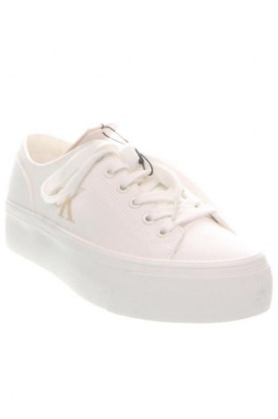 Obuwie damskie Calvin Klein Jeans, Rozmiar 39, Kolor Biały, Cena 311,99 zł