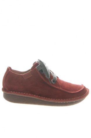 Дамски обувки Clarks, Размер 39, Цвят Червен, Цена 204,99 лв.