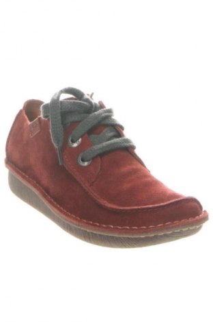 Дамски обувки Clarks, Размер 39, Цвят Червен, Цена 204,99 лв.