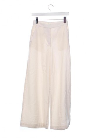 Pantaloni de femei H&M, Mărime XS, Culoare Ecru, Preț 77,17 Lei