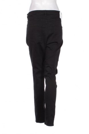 Γυναικείο παντελόνι H&M, Μέγεθος 3XL, Χρώμα Μαύρο, Τιμή 13,99 €