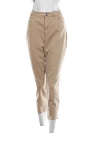 Pantaloni de femei Lane Bryant, Mărime XL, Culoare Bej, Preț 322,99 Lei