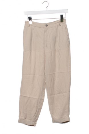 Pantaloni de femei Zara, Mărime XS, Culoare Bej, Preț 71,00 Lei
