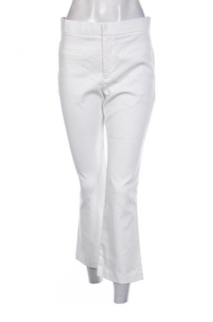 Pantaloni de femei Zara, Mărime L, Culoare Alb, Preț 46,99 Lei