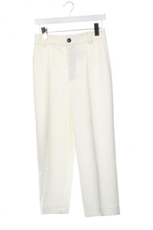 Damenhose Zara, Größe XS, Farbe Weiß, Preis 18,99 €