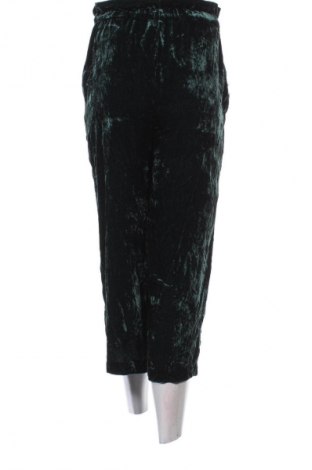 Pantaloni de femei Zara Trafaluc, Mărime S, Culoare Verde, Preț 70,97 Lei