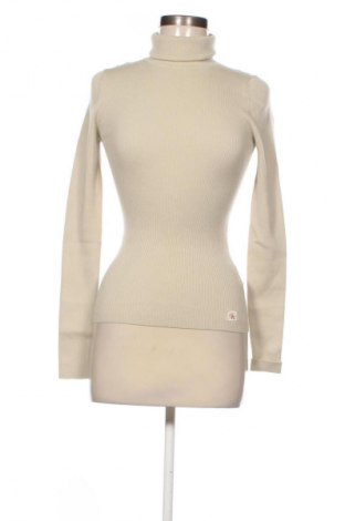 Pulover de femei Calvin Klein Jeans, Mărime XS, Culoare Ecru, Preț 244,99 Lei