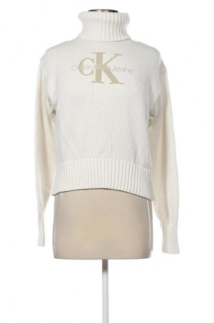 Damenpullover Calvin Klein Jeans, Größe S, Farbe Weiß, Preis € 132,99