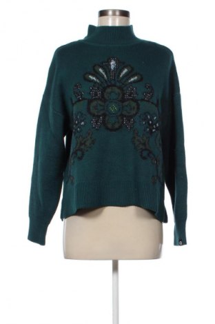 Női pulóver Desigual, Méret L, Szín Zöld, Ár 37 689 Ft