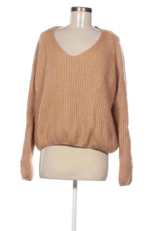 Damenpullover Essentials by Tchibo, Größe M, Farbe Beige, Preis 14,83 €