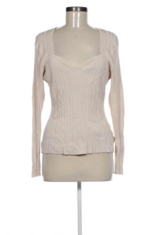 Pulover de femei H&M, Mărime L, Culoare Bej, Preț 76,99 Lei