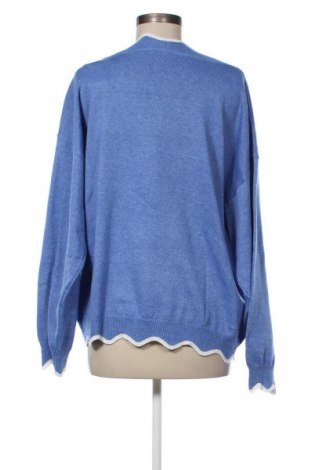 Damski sweter MissLook, Rozmiar XL, Kolor Niebieski, Cena 66,65 zł
