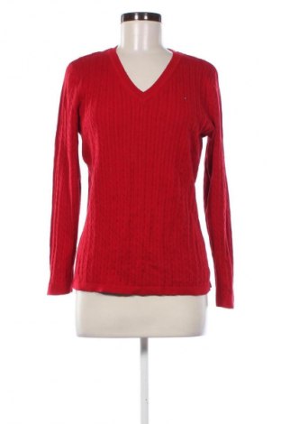 Damenpullover Tommy Hilfiger, Größe L, Farbe Rot, Preis 55,99 €