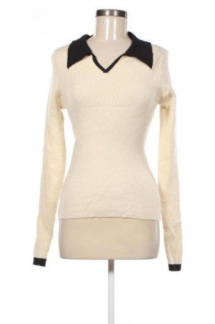 Damenpullover Unbranded, Größe M, Farbe Ecru, Preis 15,99 €