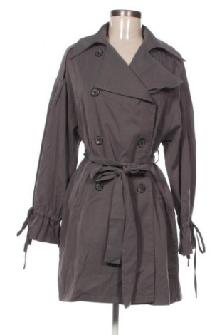 Damen Trenchcoat SHEIN, Größe XS, Farbe Grau, Preis 46,99 €