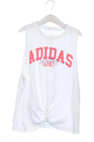 Дамски спортен топ Adidas, Размер XS, Цвят Бял, Цена 22,99 лв.