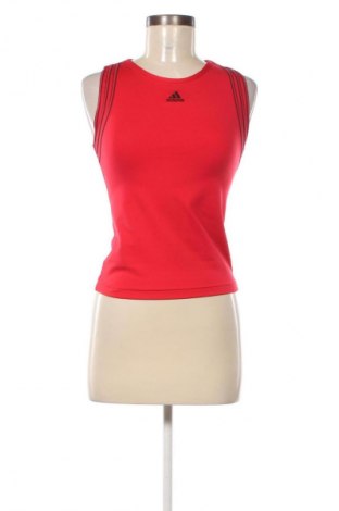 Damen Sporttop Adidas, Größe S, Farbe Rot, Preis € 23,99