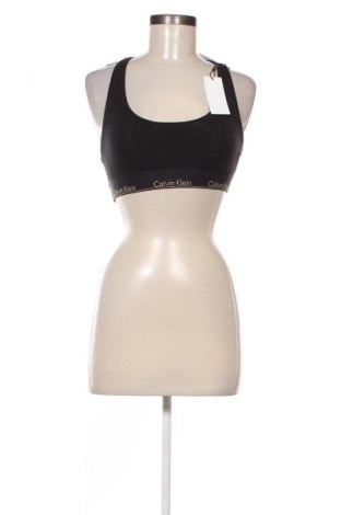 Damen Sporttop Calvin Klein, Größe M, Farbe Schwarz, Preis € 58,99
