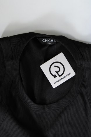 Дамски спортен топ ChicMe, Размер XXL, Цвят Черен, Цена 14,82 лв.