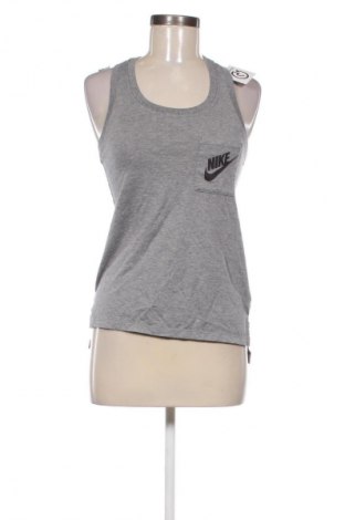 Γυναίκειο αθλητικό τοπ Nike, Μέγεθος XS, Χρώμα Γκρί, Τιμή 17,00 €