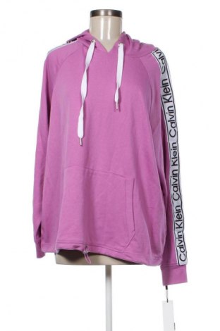 Damen Sweatshirt Calvin Klein, Größe XL, Farbe Lila, Preis 71,99 €