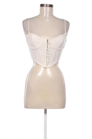 Dámský top Bershka, Velikost S, Barva Krémová, Cena  209,00 Kč
