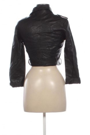 Damen Lederjacke Bershka, Größe S, Farbe Schwarz, Preis € 40,99