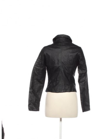Damen Lederjacke Boohoo, Größe S, Farbe Schwarz, Preis 64,99 €