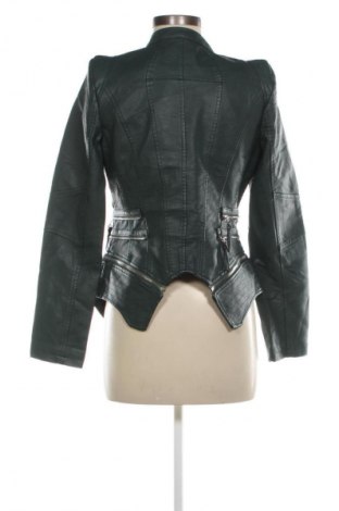 Damen Lederjacke Drole De Copine, Größe L, Farbe Grün, Preis 16,99 €