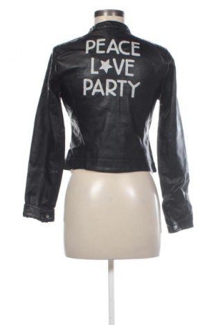 Damen Lederjacke Groggy, Größe S, Farbe Schwarz, Preis 40,99 €