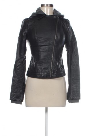 Damen Lederjacke Hollister, Größe XS, Farbe Schwarz, Preis € 90,99