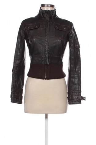 Damen Lederjacke Mango, Größe S, Farbe Braun, Preis € 41,94
