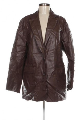 Damen Lederjacke Motel, Größe L, Farbe Braun, Preis € 43,99