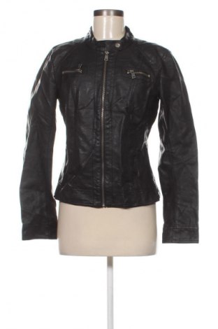 Damen Lederjacke ONLY, Größe M, Farbe Schwarz, Preis 28,99 €