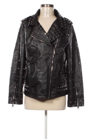 Damen Lederjacke Pfeffinger, Größe M, Farbe Schwarz, Preis 40,99 €