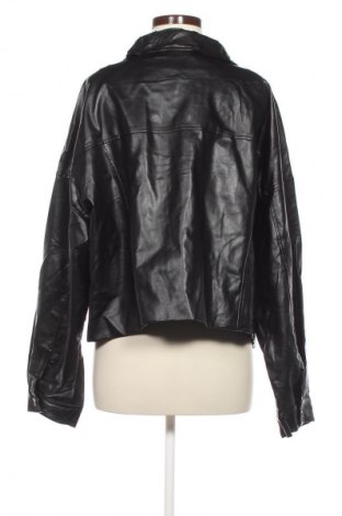 Damen Lederjacke SHEIN, Größe XXL, Farbe Schwarz, Preis € 40,99