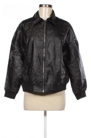Damen Lederjacke SHEIN, Größe S, Farbe Schwarz, Preis 40,99 €