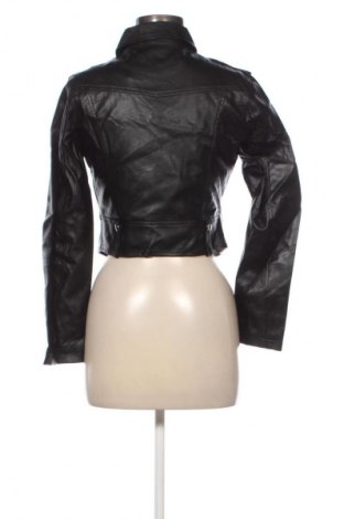 Damen Lederjacke SHEIN, Größe S, Farbe Schwarz, Preis 16,99 €