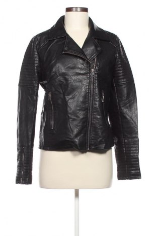 Damen Lederjacke Topshop, Größe M, Farbe Schwarz, Preis 17,99 €